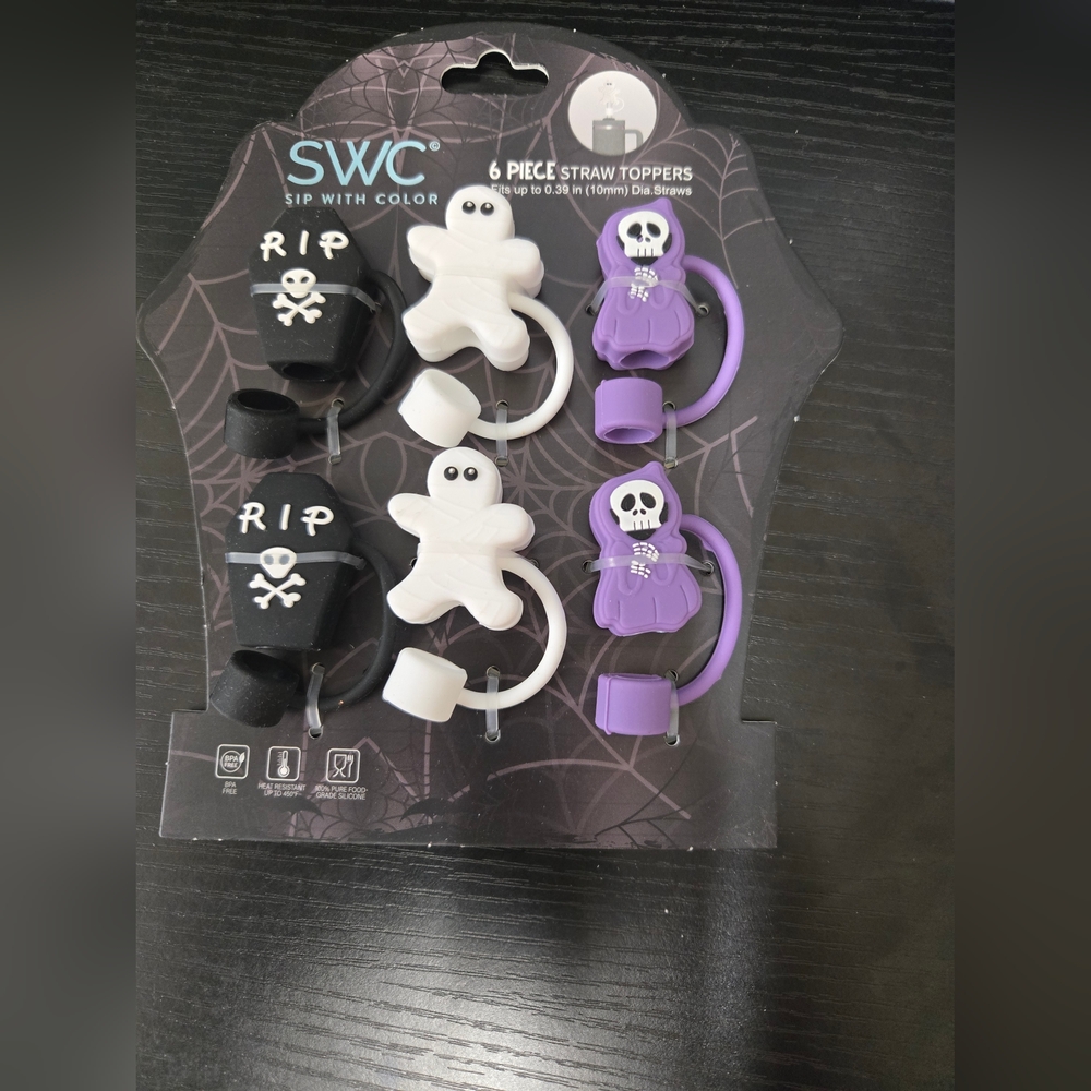 Halloween Straw Toppers